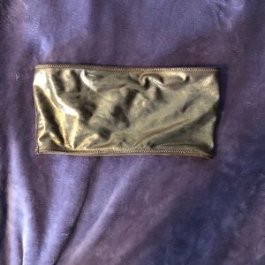 Forever 21- Metallic Tube Top